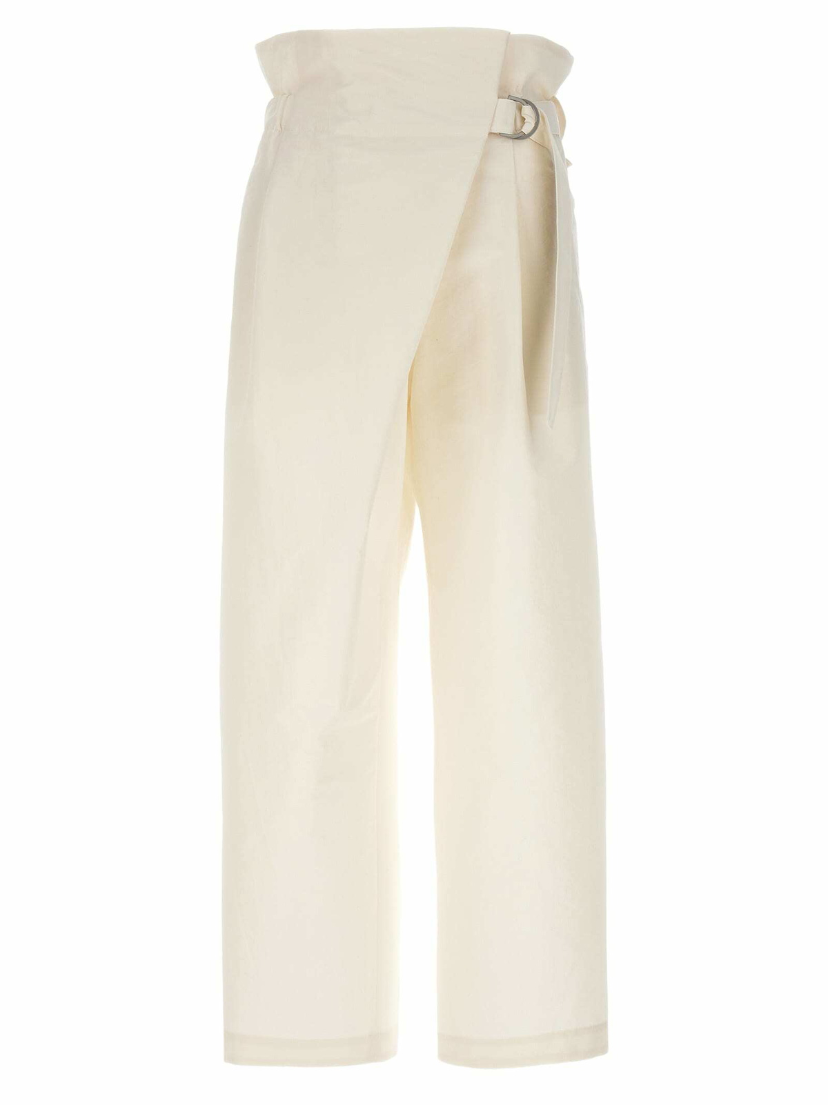 パンツ ISSEY MIYAKE 'Campagne' pants White CAMPAGNE Trousers Asa White – ISSEY MIYAKE EU