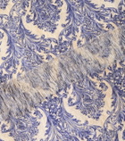 The House of Lyria Tormento linen and cotton-blend tablecloth