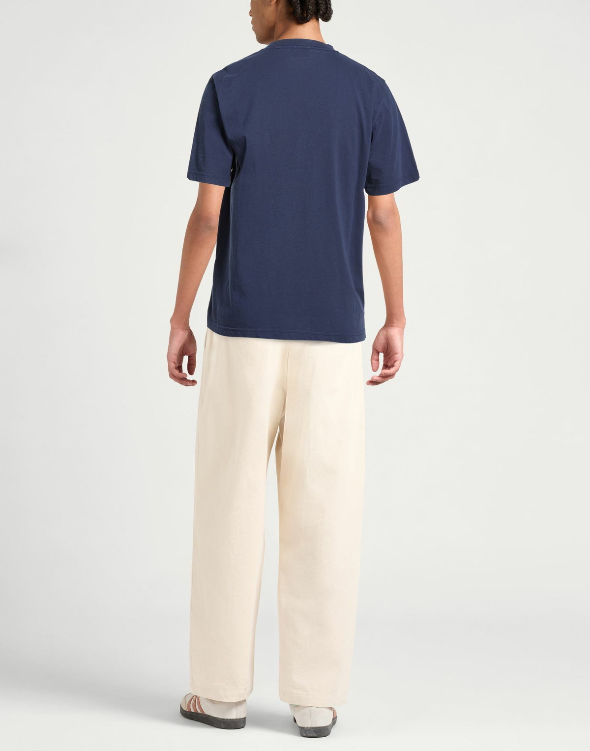 Autry X Maison Kitsuné Mens T-shirt in Navy