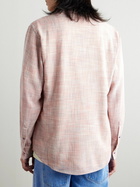 God's True Cashmere - Space-Dyed Cashmere and Wool-Blend Gauze Shirt - Pink