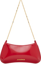 JACQUEMUS Red 'The small Bisou Chaine' Bag