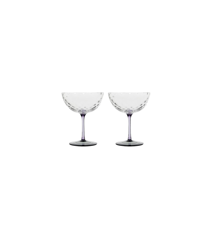 Photo: NasonMoretti Set of 2 glass champagne bowls