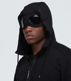 C.P. Company Goggle cotton fleece hoodie