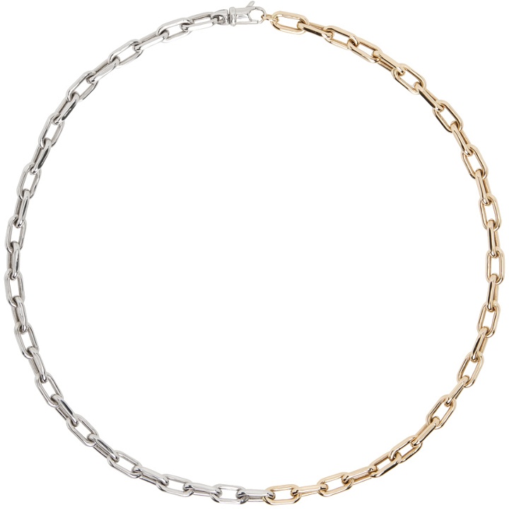 Photo: Adina Reyter Gold & Silver Cable Chain Necklace