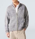 Le Kasha Lamdu cashmere zip-up cardigan