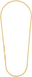 Dear Letterman Gold Hanun Necklace