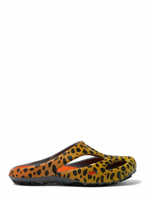 Photo: Shanti Leopard Slides in Yellow