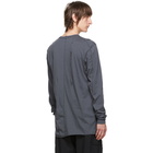 11 by Boris Bidjan Saberi Blue Cotton Dye T-Shirt