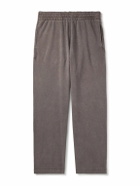 Remi Relief - Straight-Leg Cotton-Jersey Sweatpants - Brown