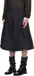 HODAKOVA Upside Down Wide Trouser Shorts