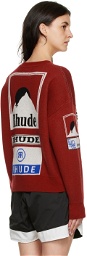 Rhude Red Ayrton Sweater