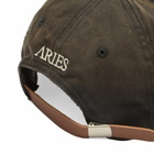 Aries Men's Aged Column Cap in Black 