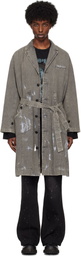 Professor.E Gray Work Denim Coat