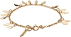 Isabel Marant Gold Leaf Bracelet