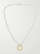 Alice Made This - Rae Sterling Silver and Gold-Tone Necklace