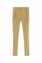 PT Torino Beige Stretch Cotton Pant