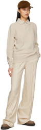 Loro Piana Beige Open Polo