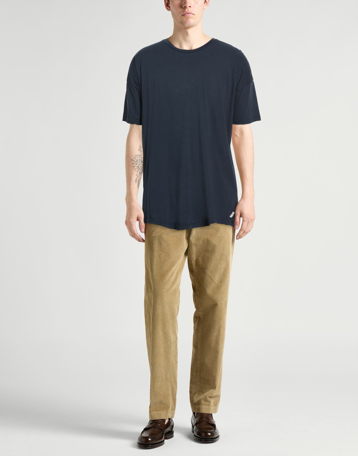 Crossley Mens T-shirt in Midnight blue