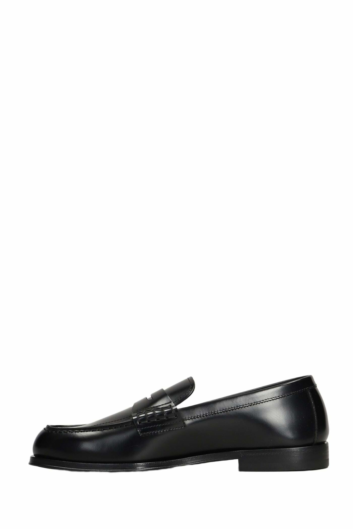 Henderson Baracco Loafers In Black Leather
