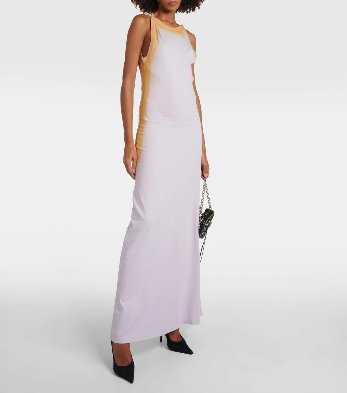 ワンピース Y/PROJECT Ribbed-knit cotton maxi dress Y/Project Ribbed-knit cotton maxi dress Y/Project