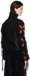 J.Kim Black Bozor Cardigan
