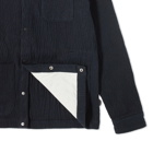 Folk Men's Assembly Jacket in Navy Texture