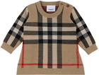 Burberry Baby Beige Check Dress