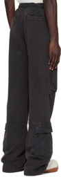 Entire Studios Black Utility Sweatpants