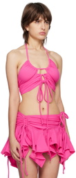 Emily Watson SSENSE Exclusive Pink Mini Tank Top