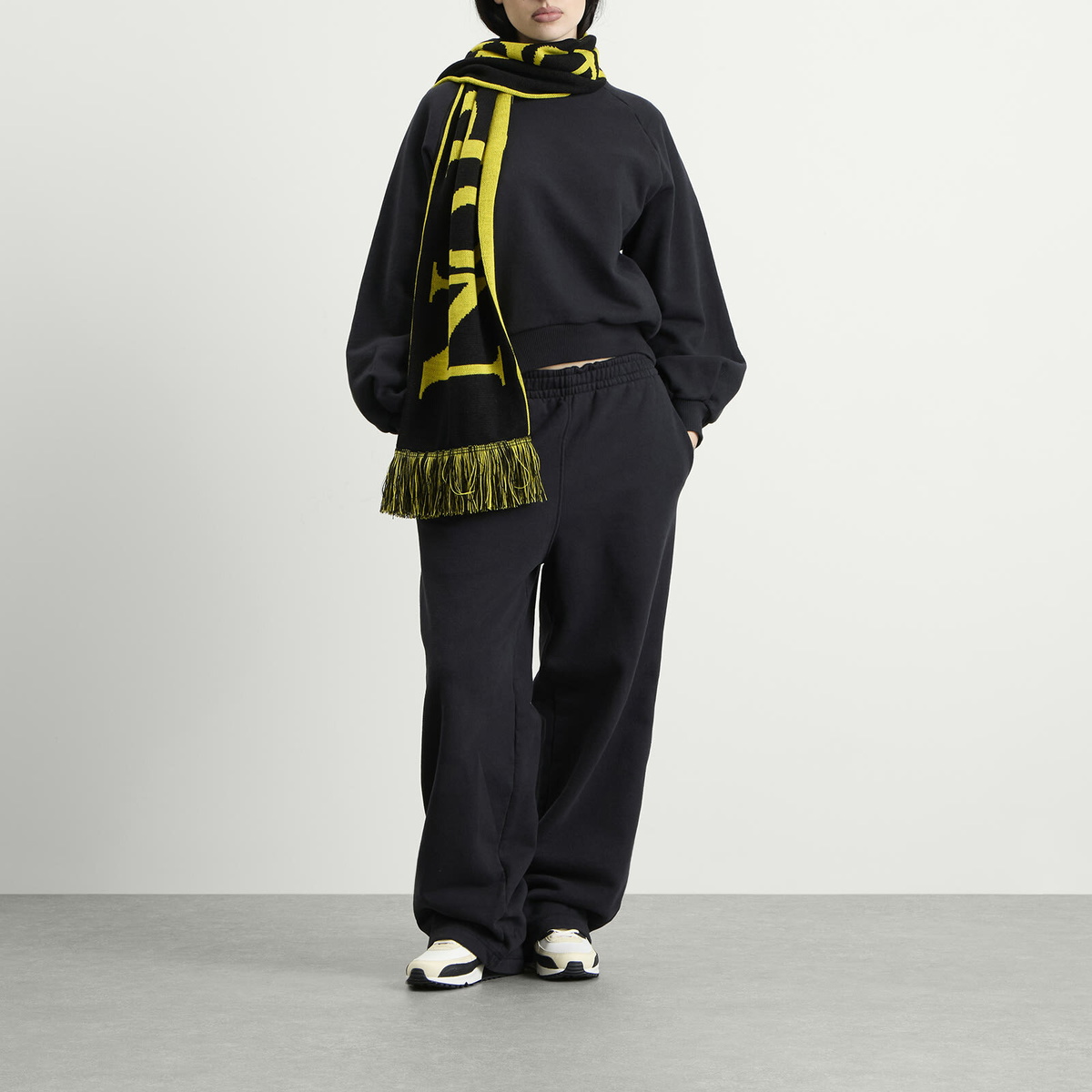 No Problemo Women's Scarf in Yellow 