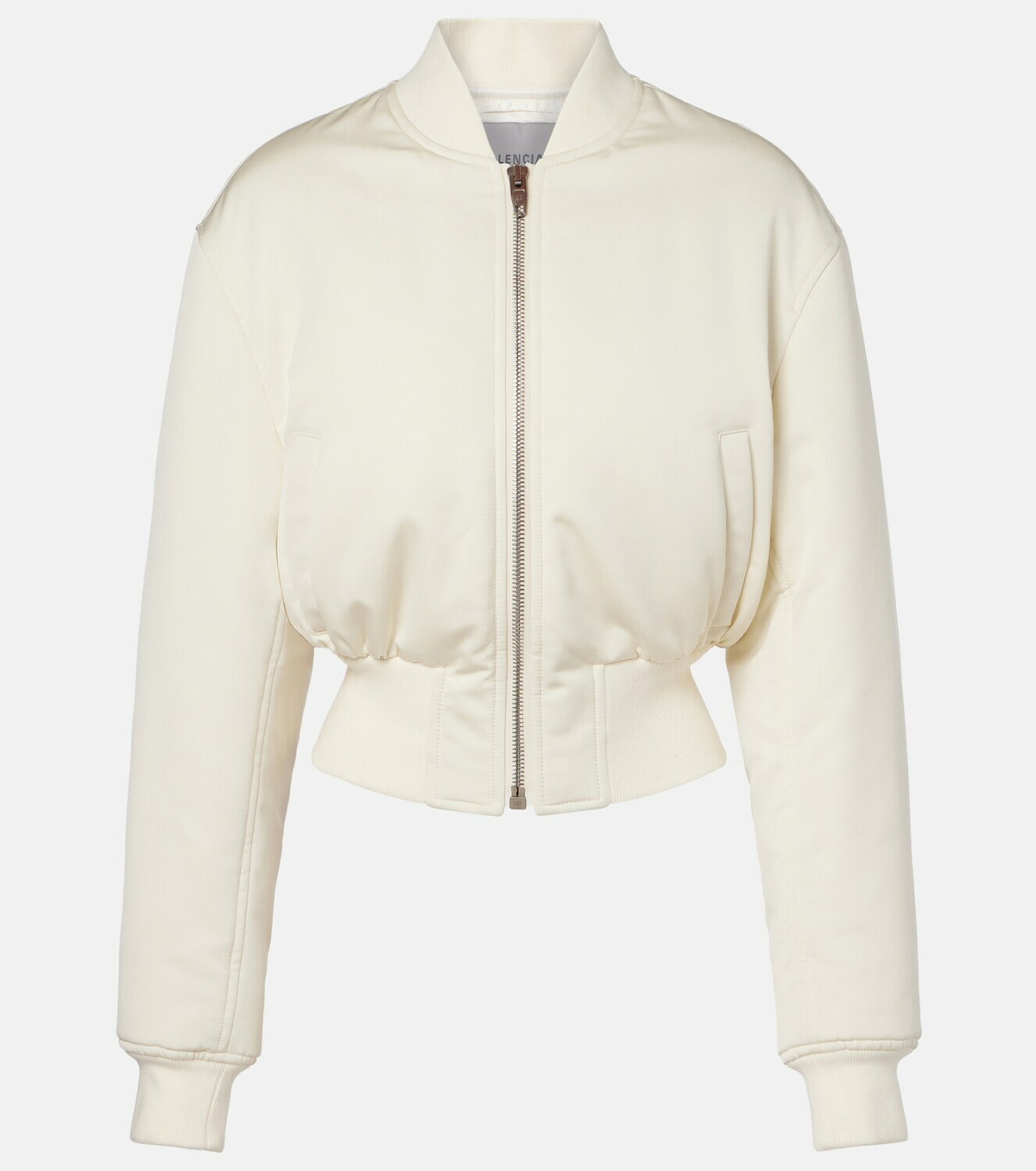 Balenciaga Cropped bomber jacket