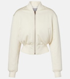 Balenciaga Cropped bomber jacket