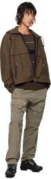 Robyn Lynch Brown Lightweight Recycled Nylon Jacket