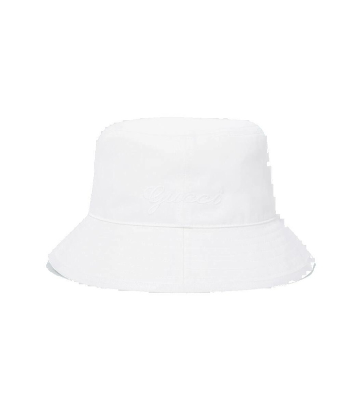 Photo: Gucci GG cotton bucket hat
