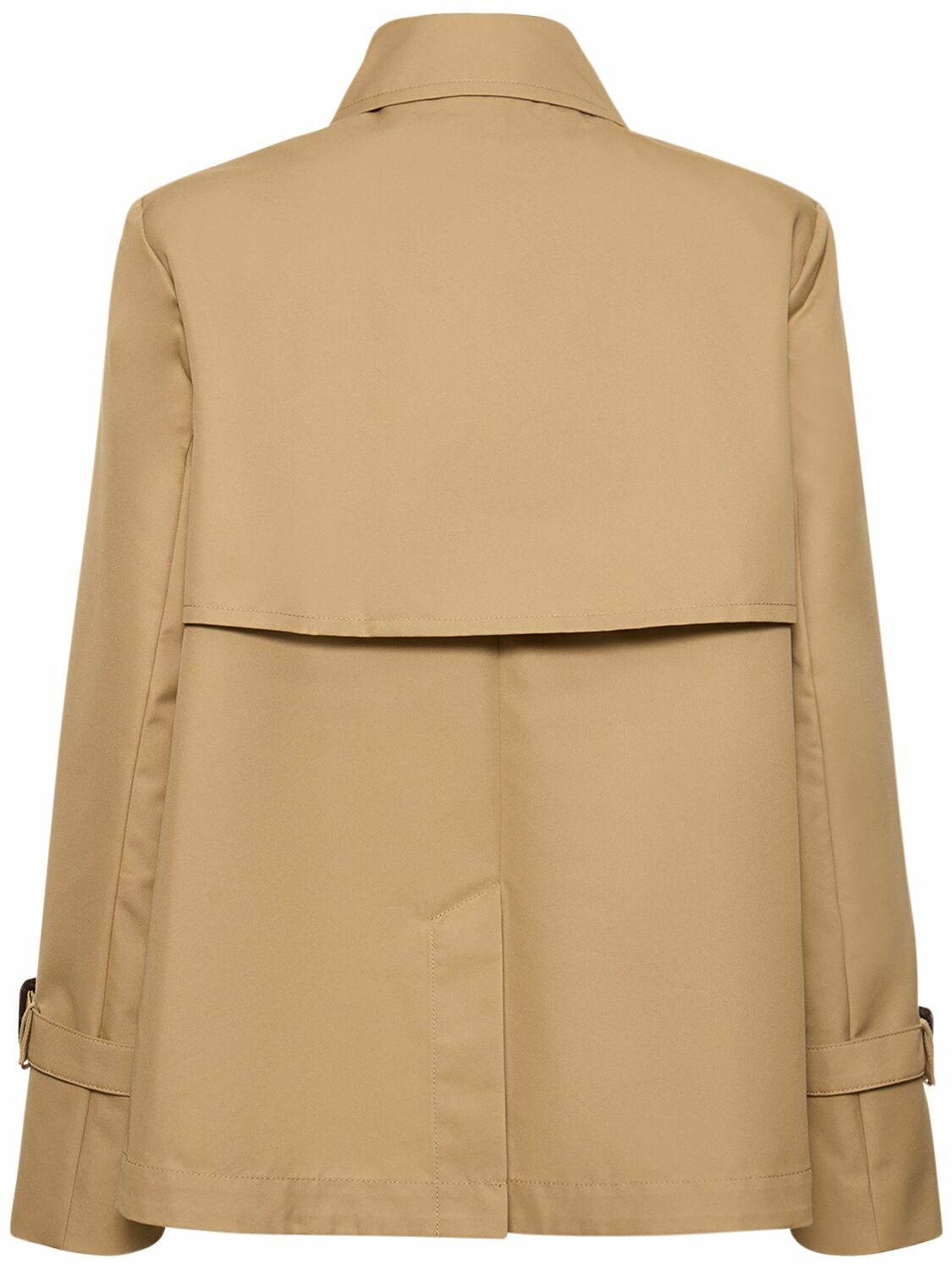 WEEKEND MAX MARA Biglia Short Gabardine Trench Coat Weekend