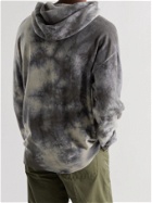 MASSIMO ALBA - Tie-Dyed Cashmere Hoodie - Blue - L