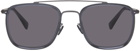 Mykita Gunmetal & Navy Jeppe Sunglasses