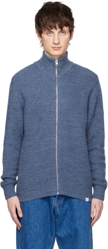 Photo: NORSE PROJECTS Blue Hagen Sweater