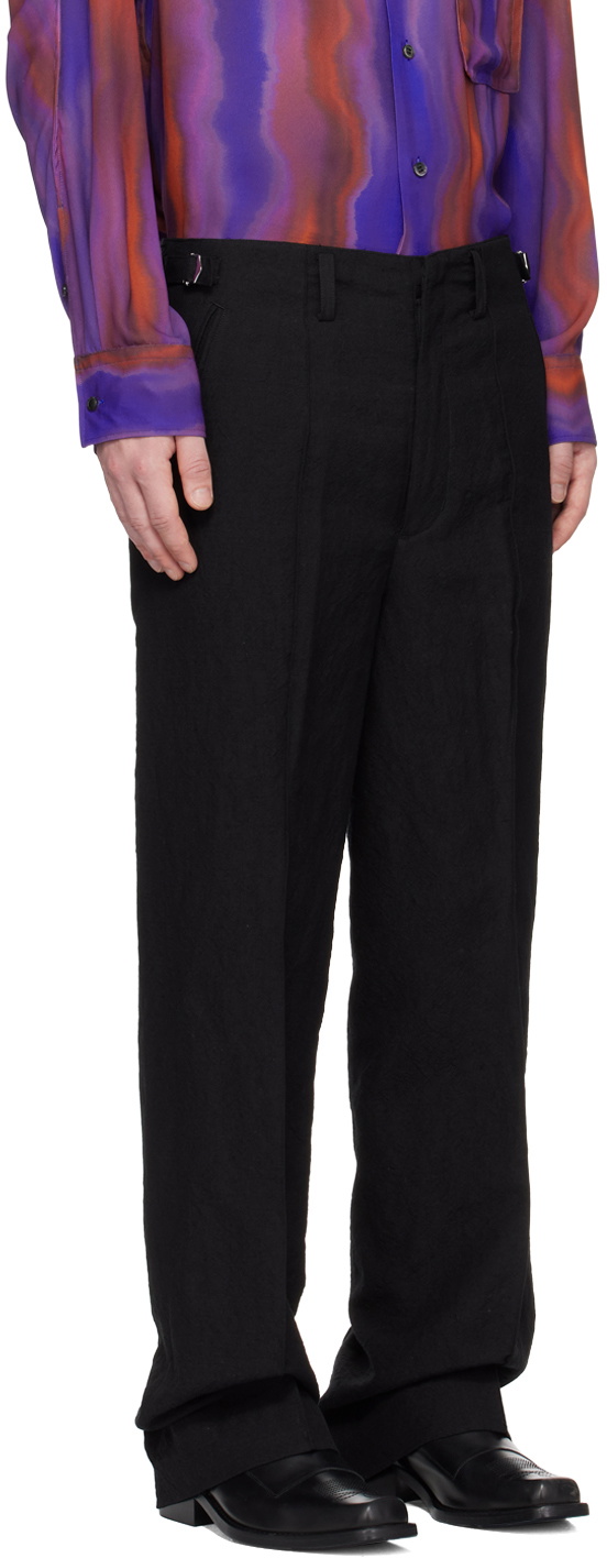 NVRFRGT Black Four-Pocket Trousers