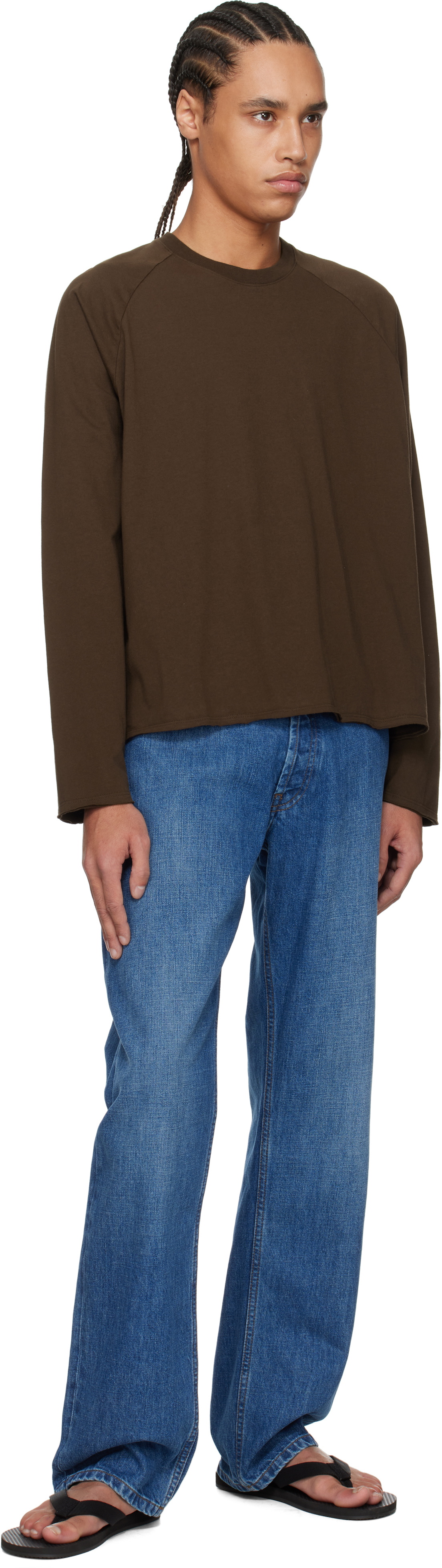 The Row Brown Jameson T-shirt The Row