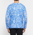 Moncler Genius - 3 Moncler Grenoble Wool-Blend Jacquard Sweater - Men - Blue