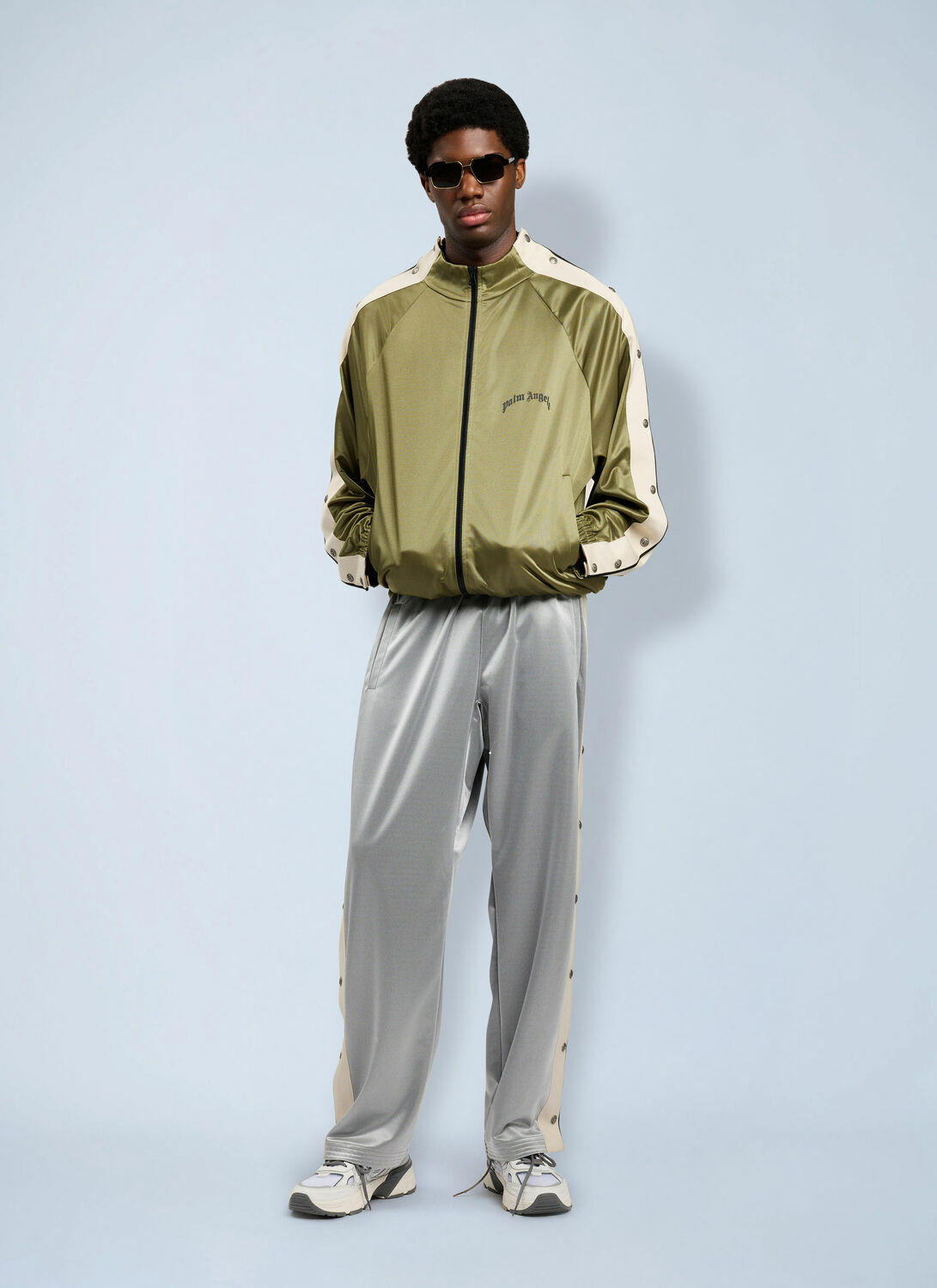 Palm Angels Curved Logo Boxe Track Jacket