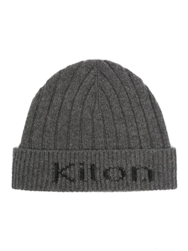 Photo: KITON - Logo Cashmere Beanie