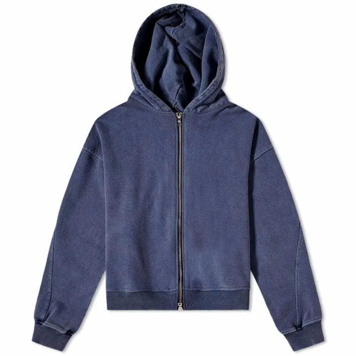 Photo: Cole Buxton Men's Zip Hoody in Washed Navy