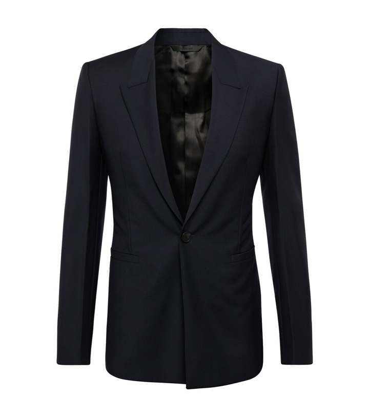 Photo: Givenchy - Wool and mohair suit jacket