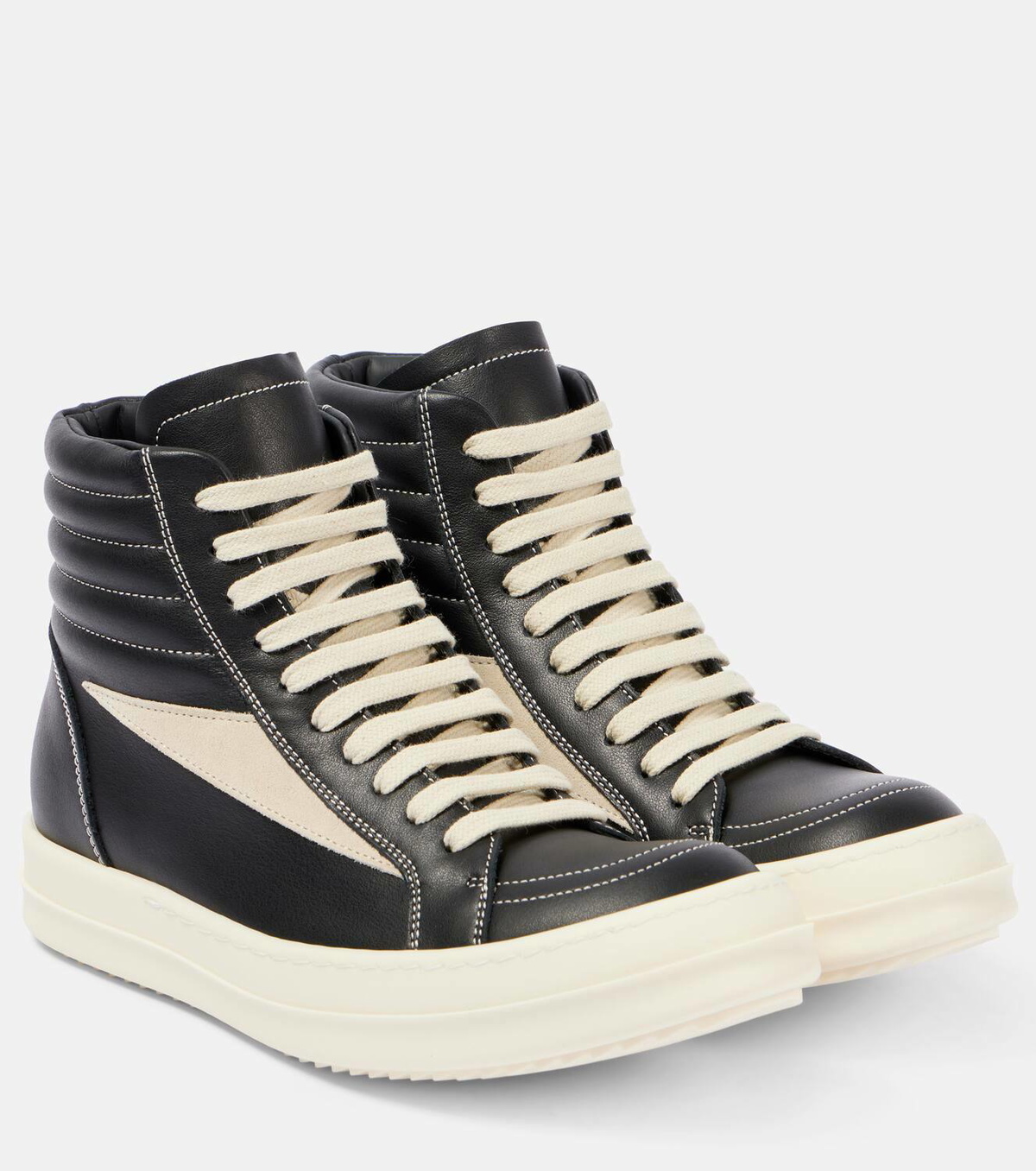 Rick Owens Vintage leather high-top sneakers Rick Owens
