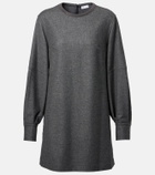 Brunello Cucinelli Wool and cashmere minidress