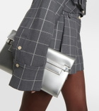 The Mannei Pavlle checked cropped cotton jacket