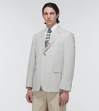 Thom Browne - Tricolor pinstriped cotton blazer