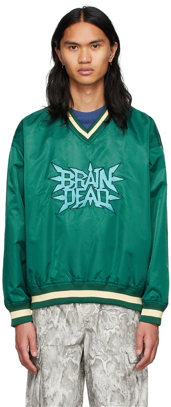 Photo: Brain Dead Green Swing Away Sweatshirt